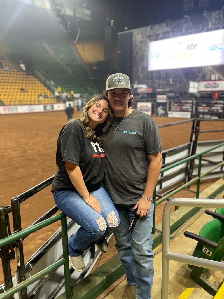 You only live once. Sarah and Caleb took a day trip to Fairfax, Virgina to watch a live Professional Bull Riding event.