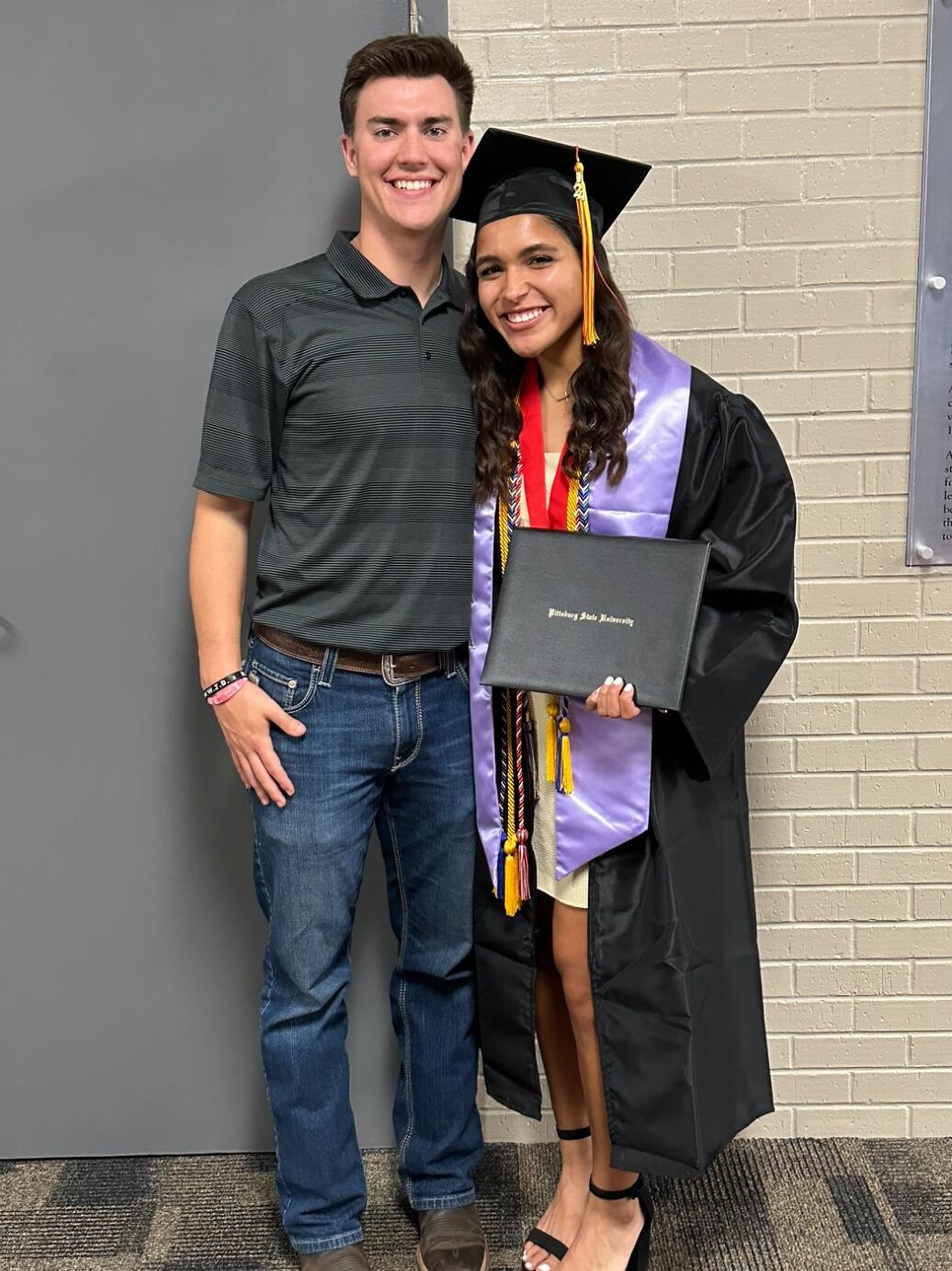 Graduation day for Jaycee!