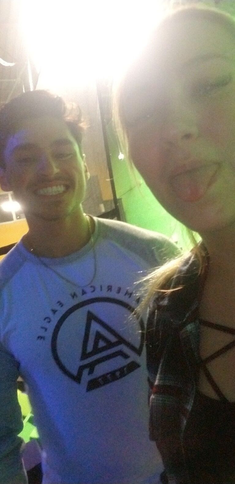 Prism & Nathan met on September 22nd, 2018 at a party in Lethbridge and 2 months later they went on their first date to the trampoline park on November 16th. 
