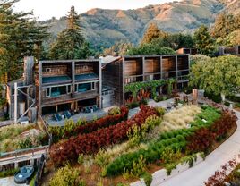 A romantic ranch getaway nestled among the mountains.