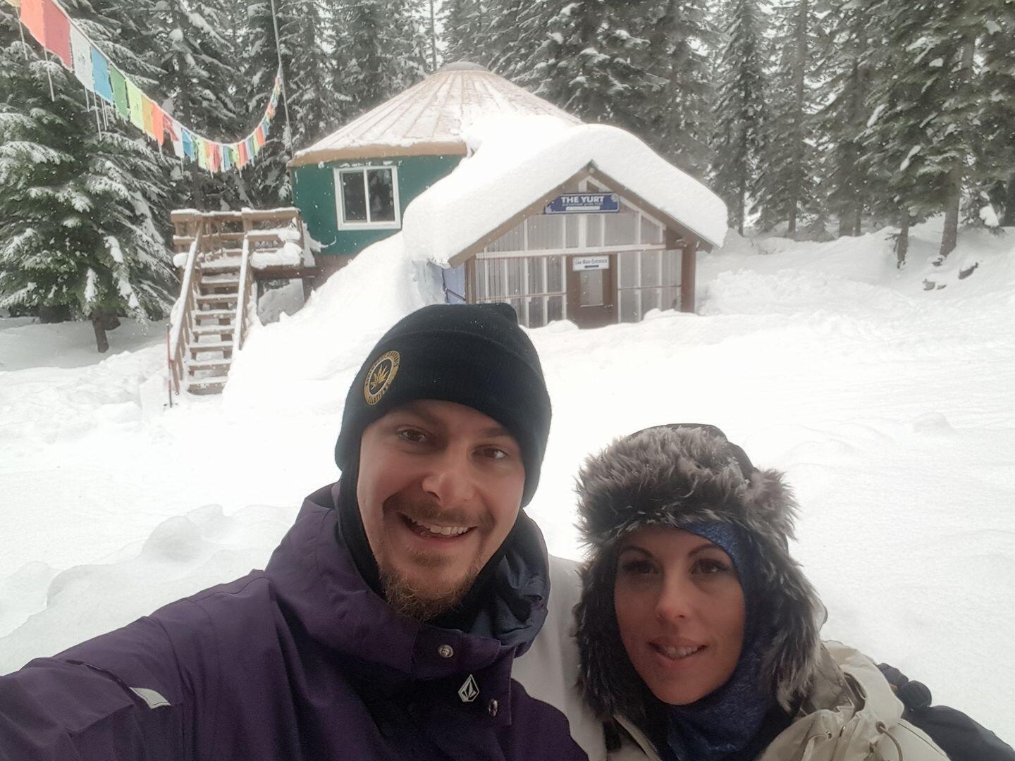 Back to our favorite secluded yurt