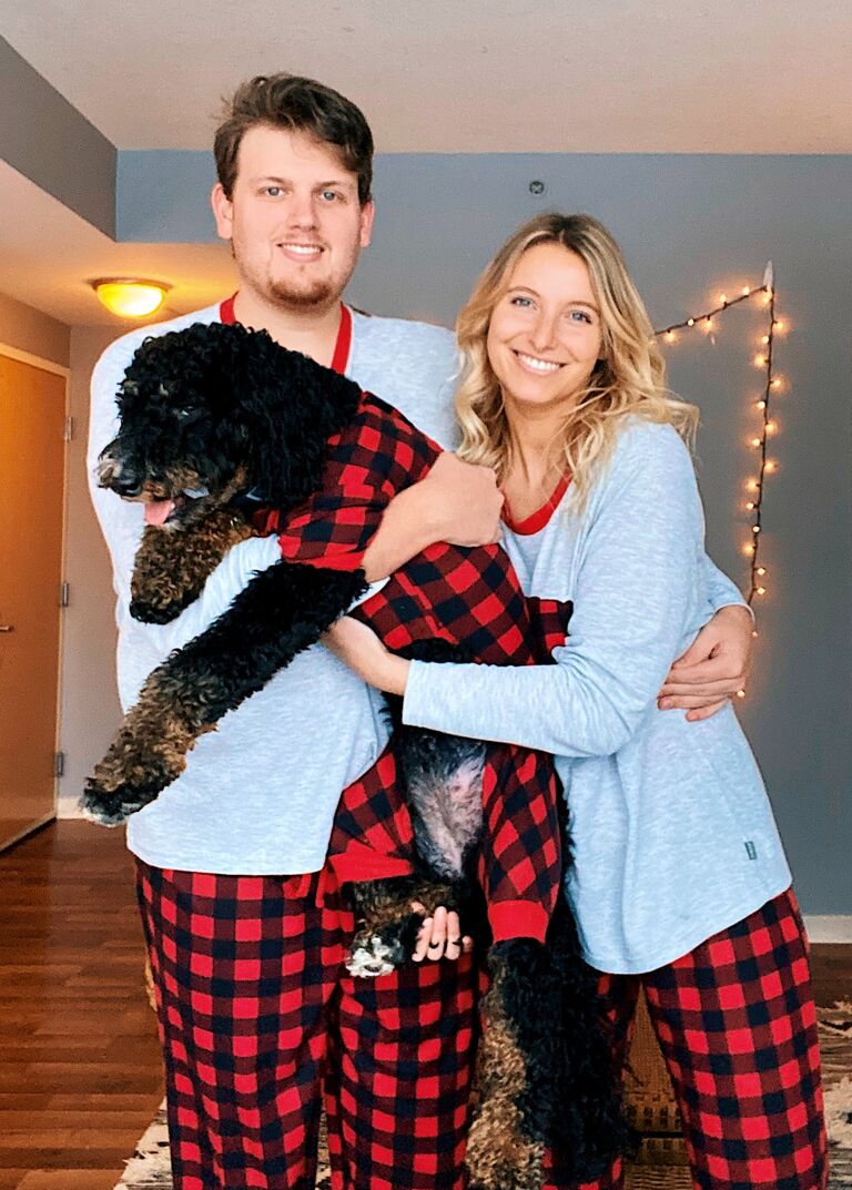 Our first Christmas together! 