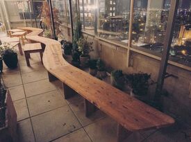 Kimoto Rooftop Garden Lounge - Oak Alcove - Bar - Brooklyn, NY - Hero Gallery 4