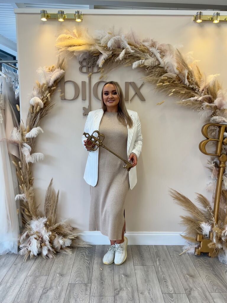 Said yes to the dress!