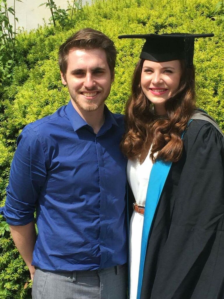 We graduated university together in the summer of 2016. Then went on many holidays and city trips. 
