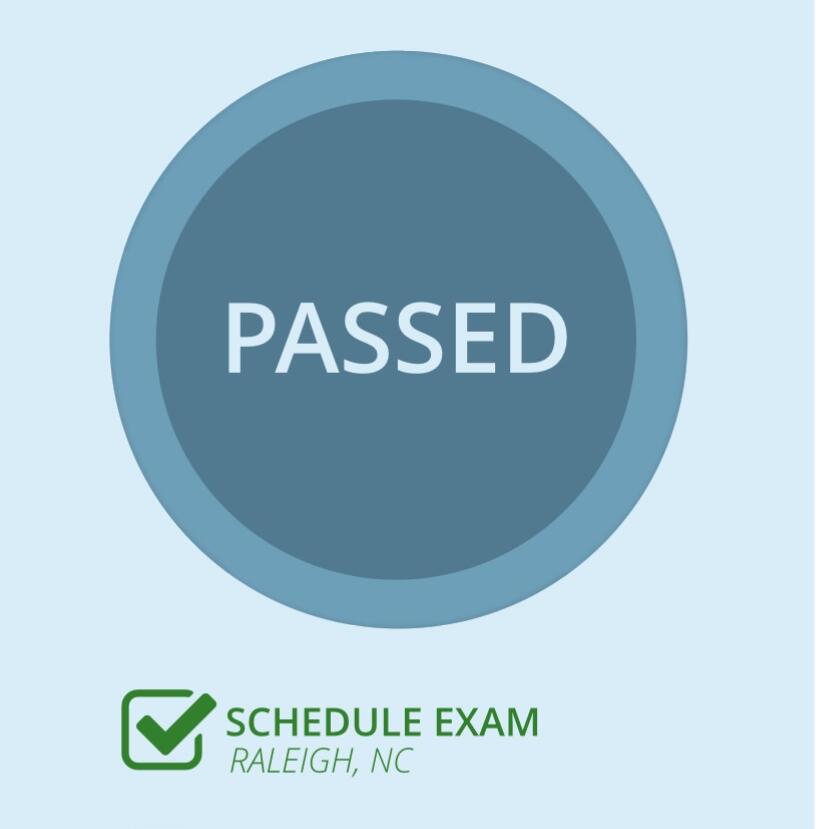 All of the blood, sweat and tears all were worth it when we both found out we passed our board exam together on the same day!
