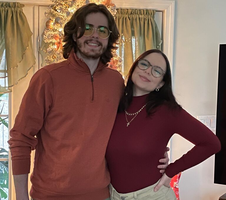 Christmas spent with each others families, receiving so much love and support!