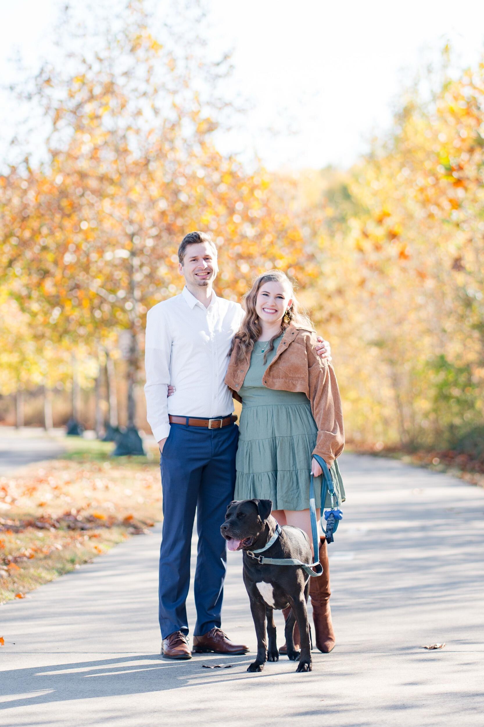Our engagement photos with the whole family