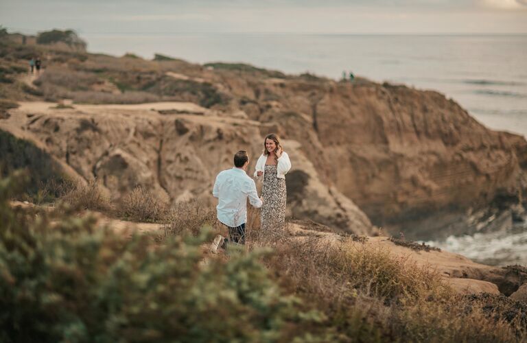 Got ENGAGED at Sunset Cliffs in San Diego! 