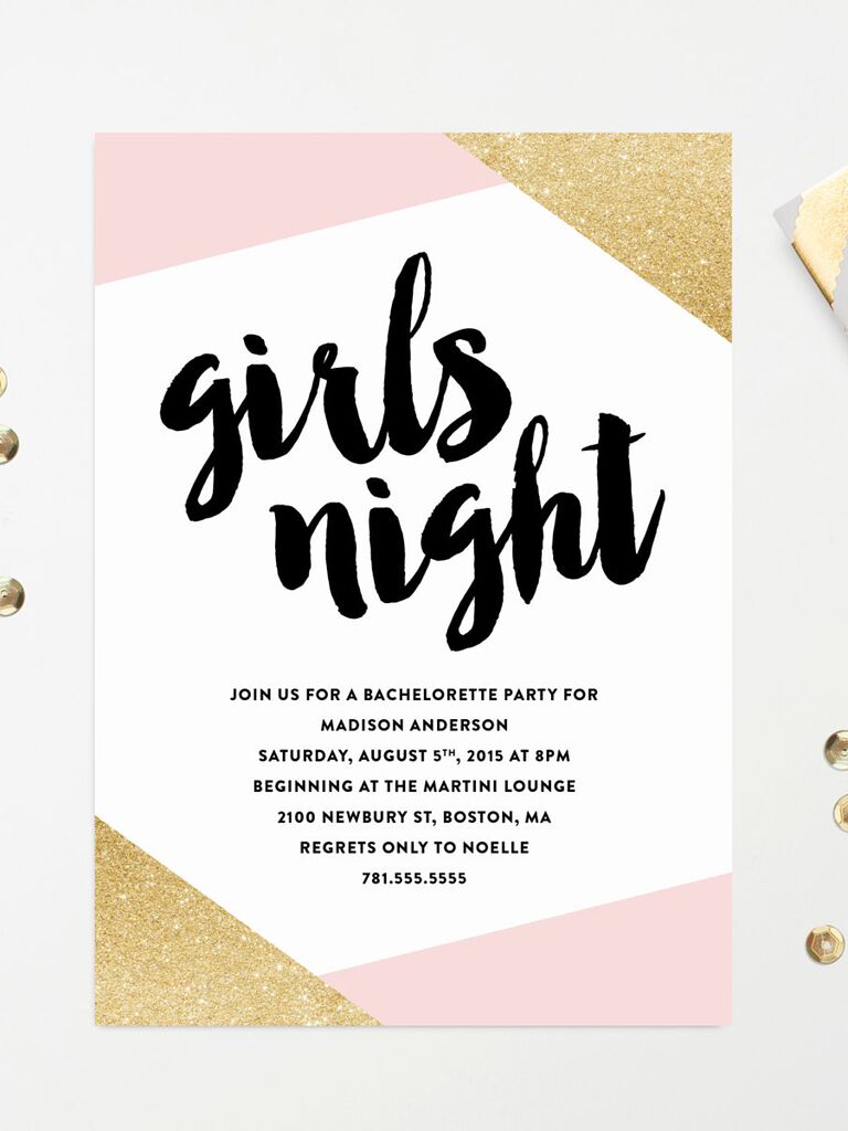 Free Evite Bachelorette Party Invitations 1