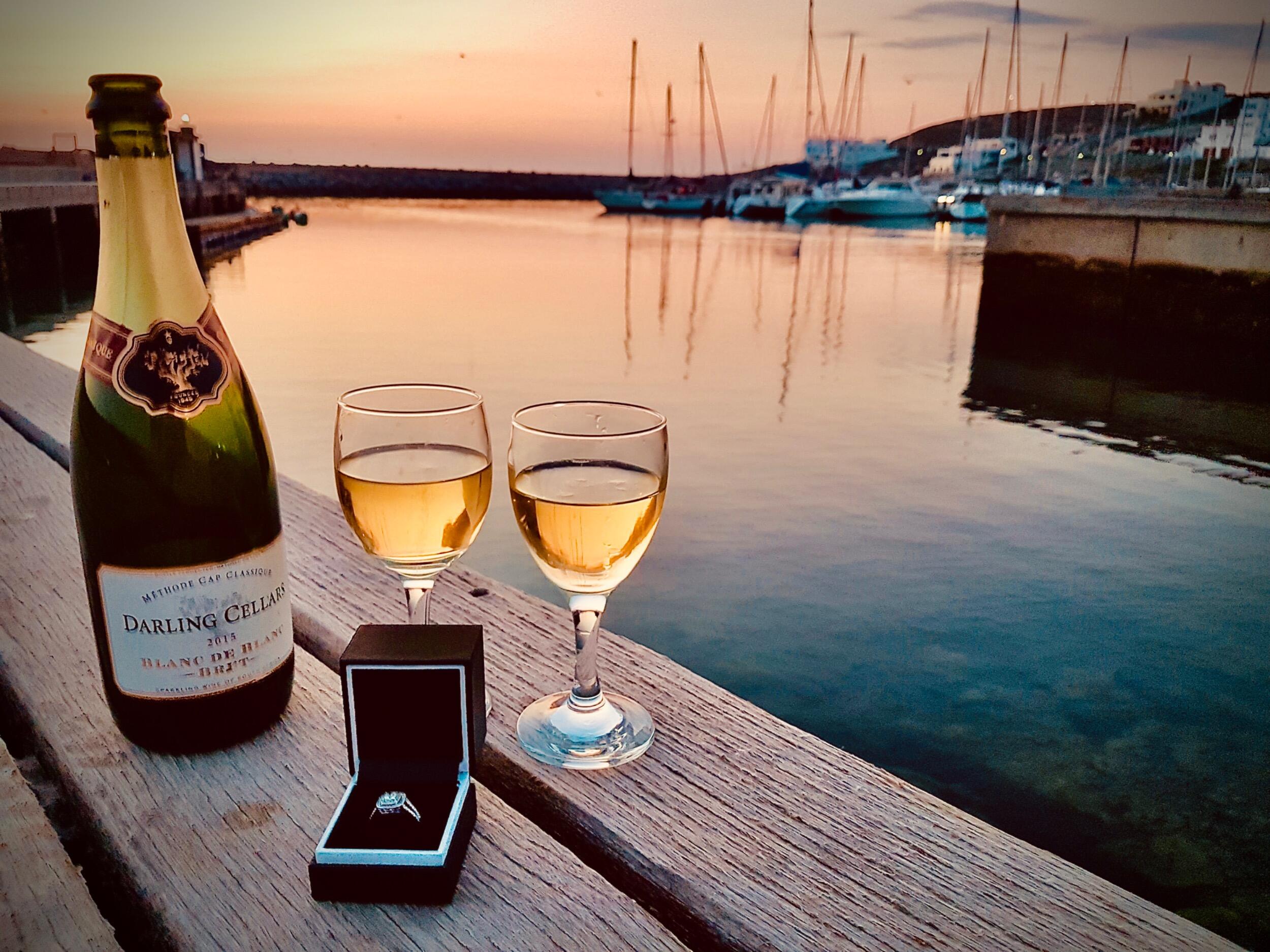 The proposal, we’re engaged!

