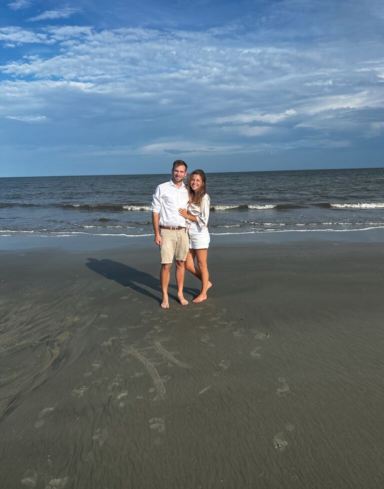 Got engaged on a beach!