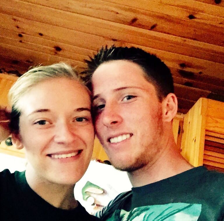 Matt's 21st birthday at the family cabin in Blind River, Canada.