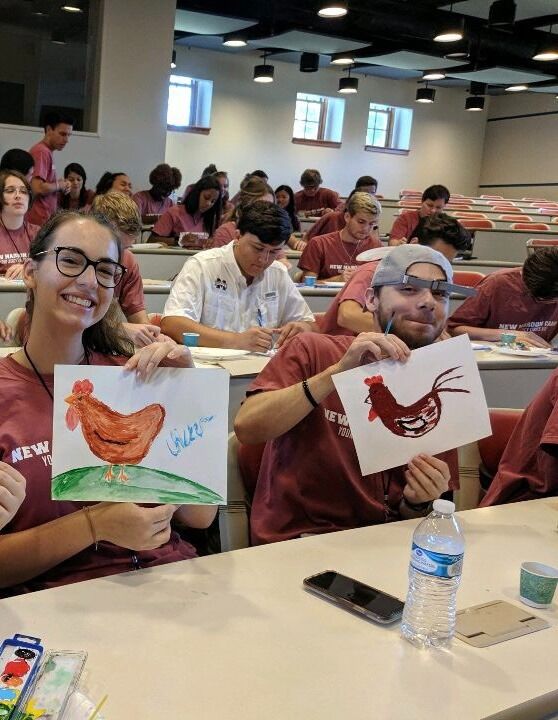 Freshman New Maroon Camp: How we met!