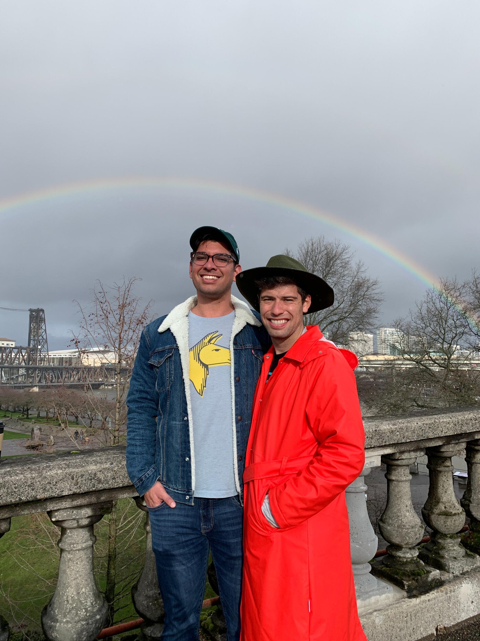Rainbow photo!