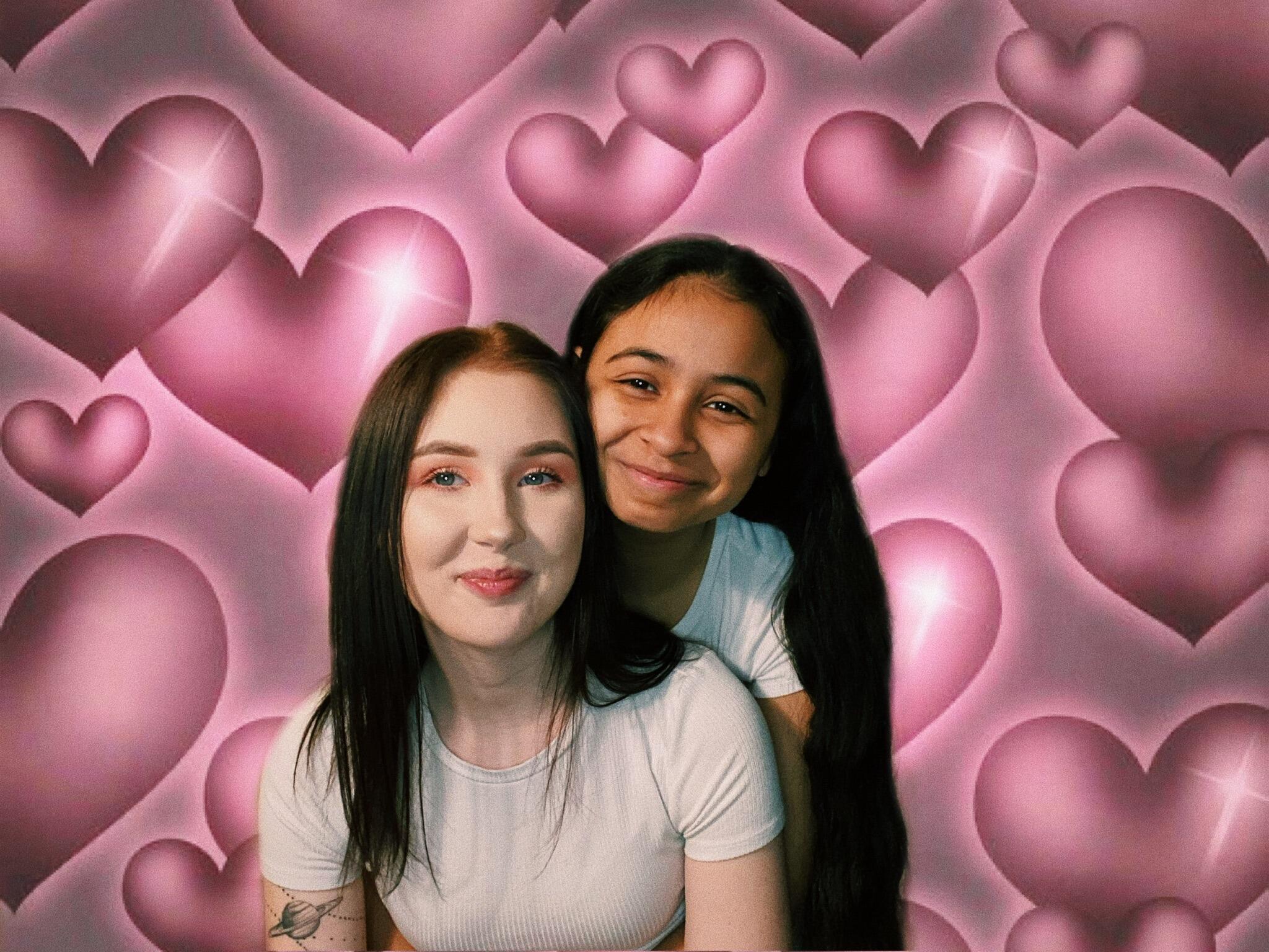 Finally moved in together! We were love struck clearly 