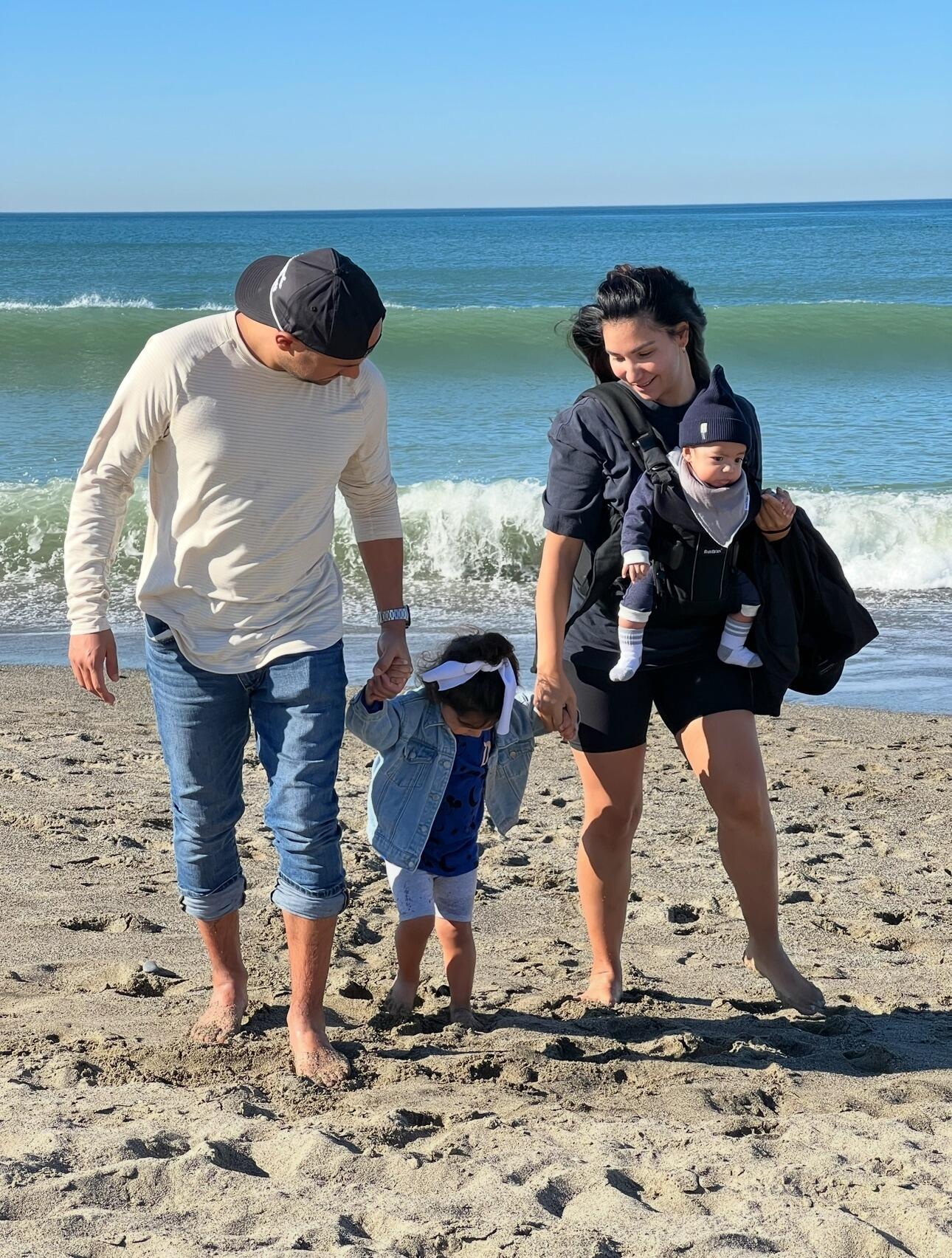 We've had many trips up north to Pacifica Beach to visit Vince's hometown and family.

Our kids know this beach as, "Grandma and Papa's Beach."  Fun Fact: There is a walk-up Taco Bell ON the beach.  (a considered wedding venue)