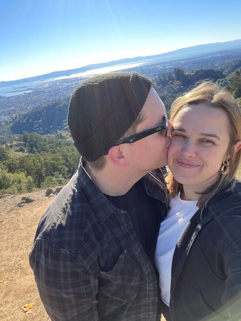 Our first trip together to the Bay for Thanksgiving and Francesca's birthday.
