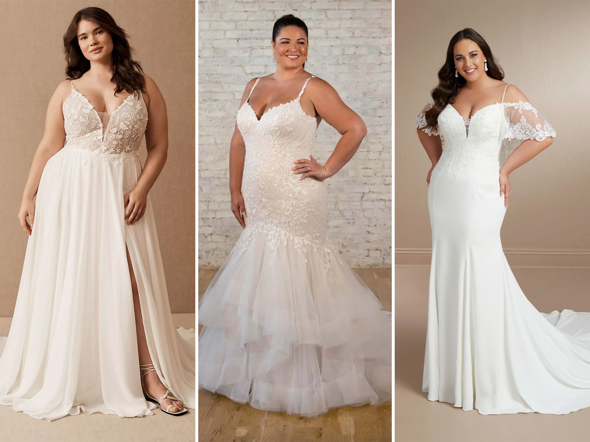 20 plus size beach wedding dresses. 