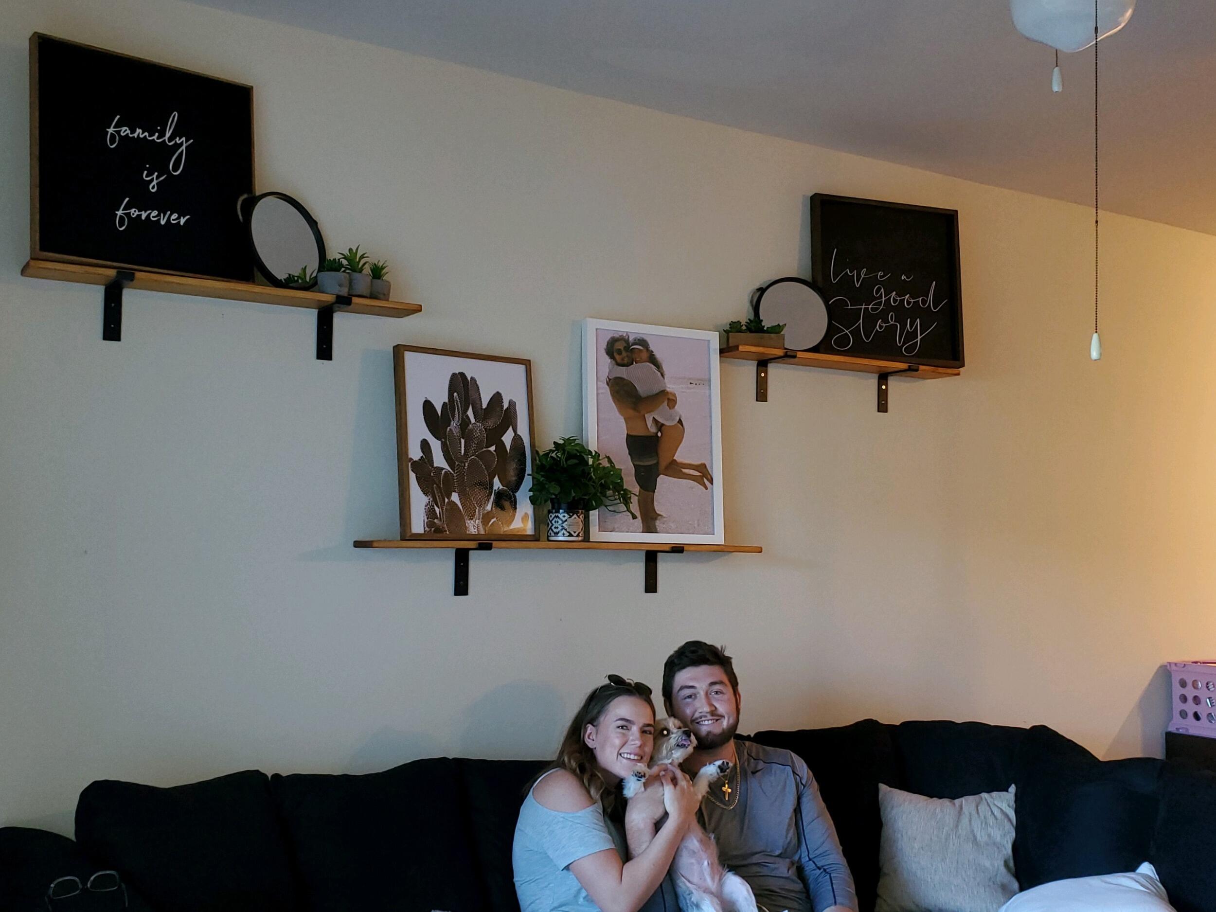 Our second home together-Brandon, Florida!