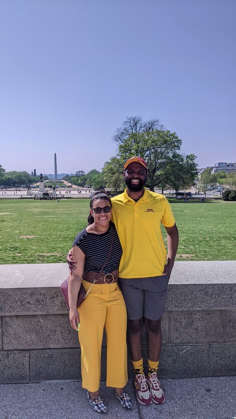 Baby Bear and Penguin take on Washington!! I place that they both would soon call home. 