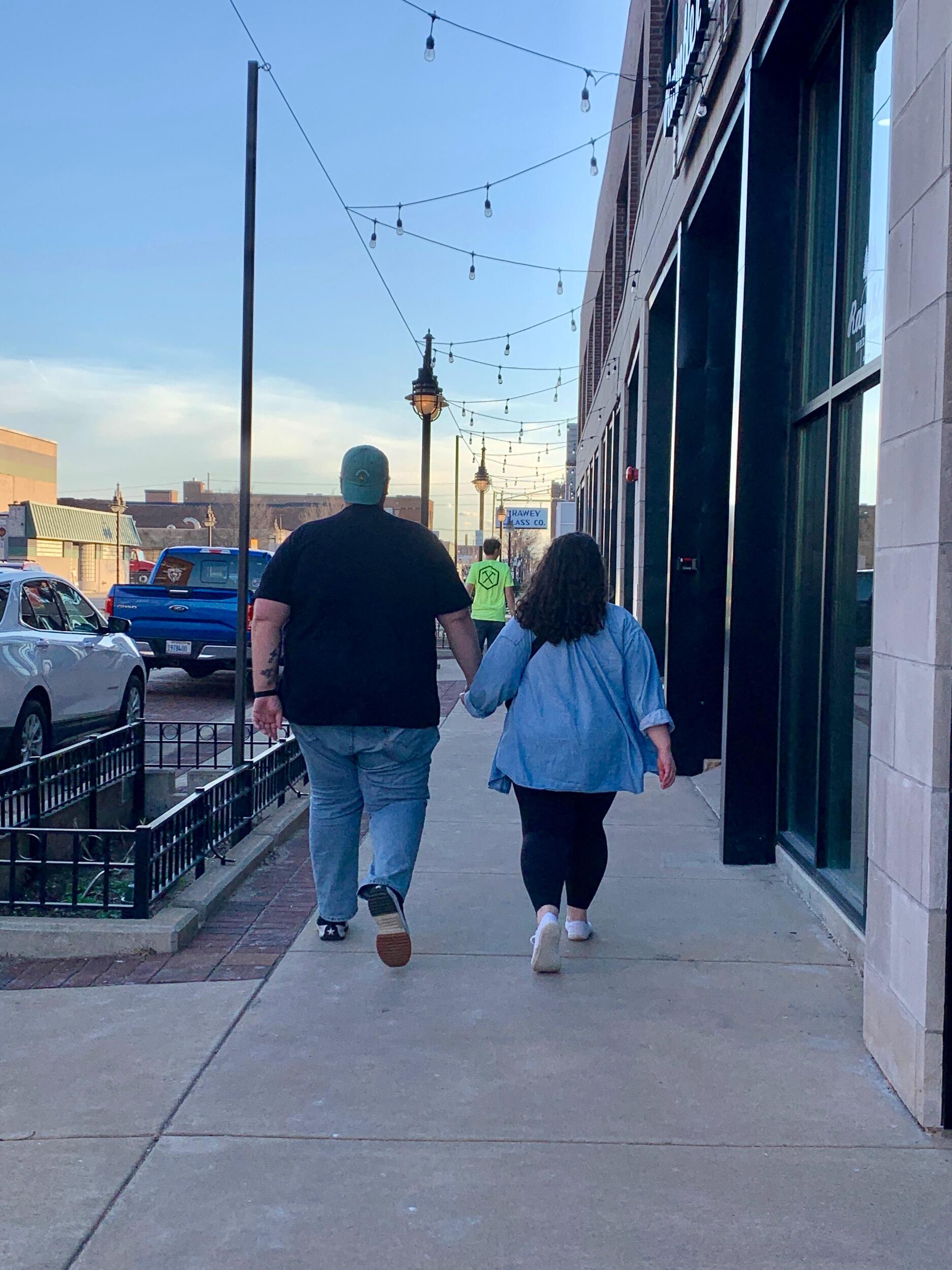 They explored Peoria with some friends!