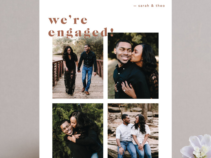 Engagement Announcement Cards—What to Know, Plus Ideas