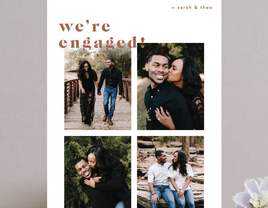 Engagement Announcement Cards—What to Know, Plus Ideas