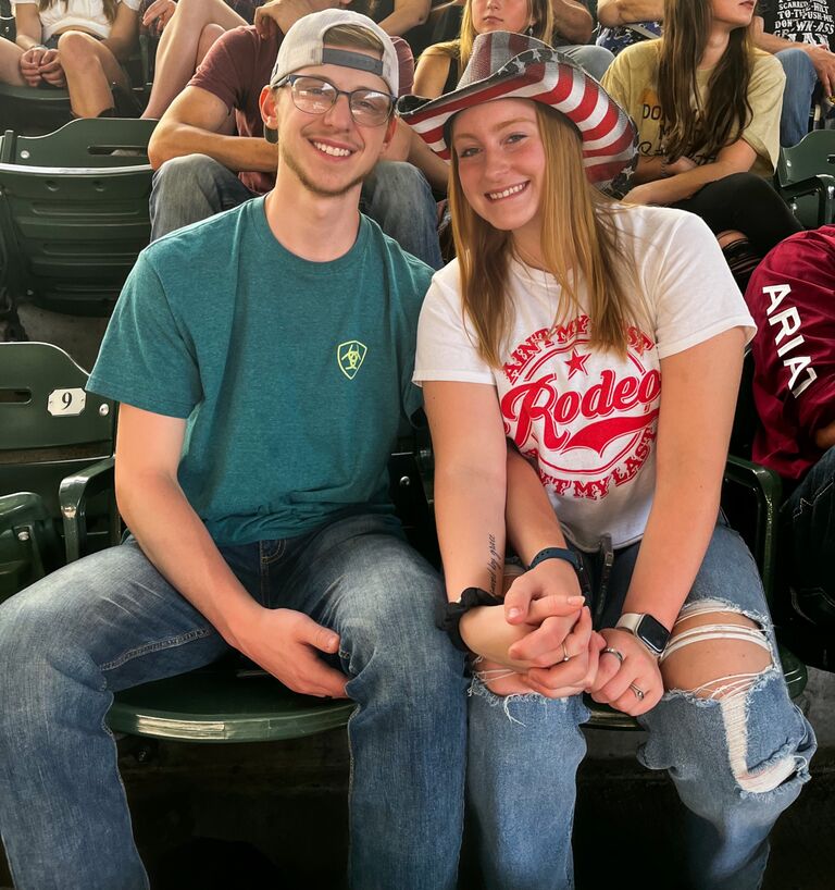 Our first concert together!! 