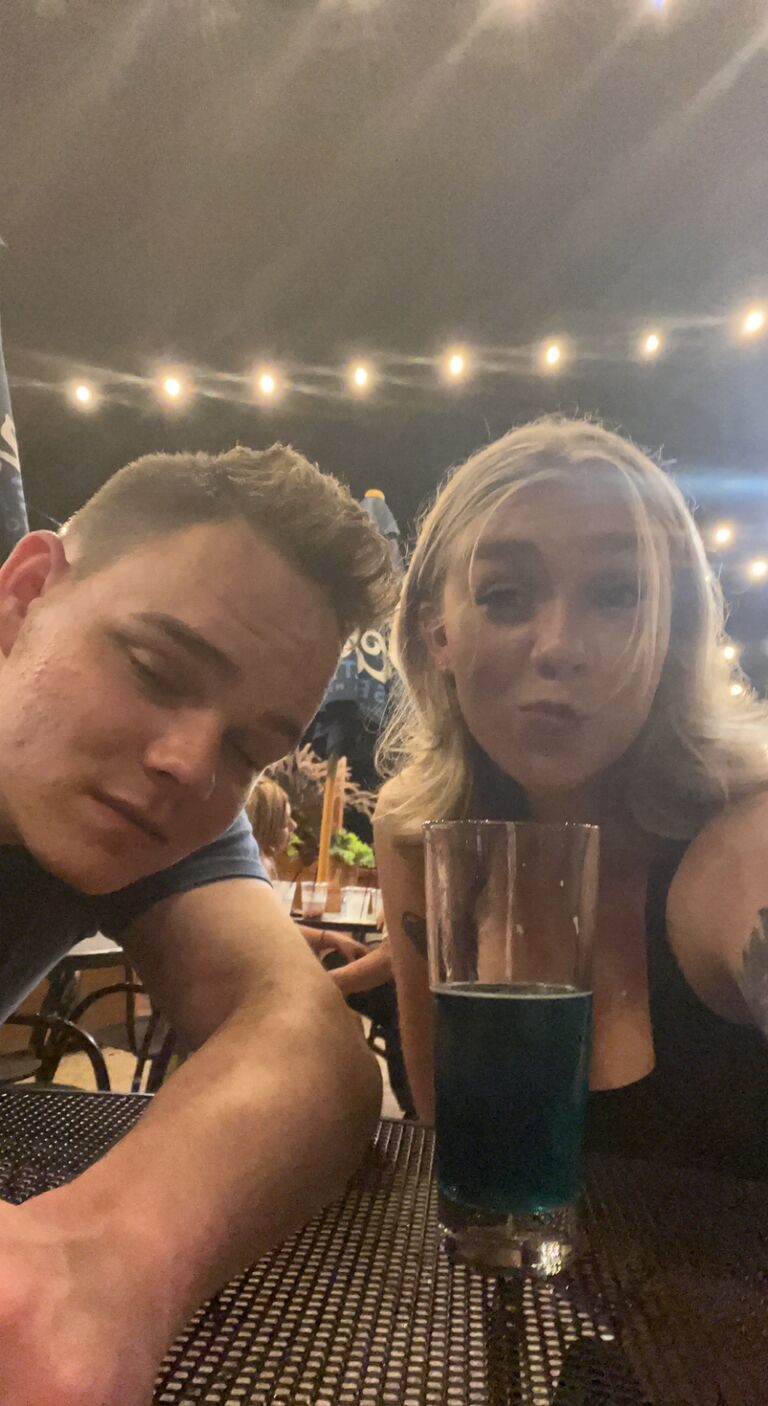 Josh graduated in August. Here’s Josh after his paramedic graduation—looking proud, accomplished, and, let’s be honest, definitely a little hydrated… but hey, saving lives is thirsty work!"