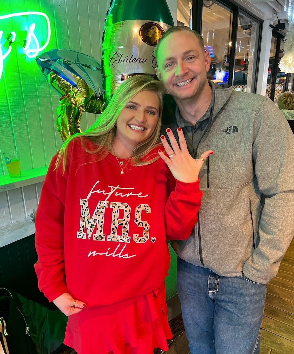 The day we have all been waiting for, our engagement! 