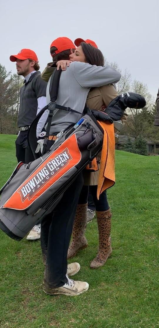 Lexi was so proud to attend Trey's final golf tournament in college after his amazing collegiate career. Soon After, Trey Graduated from BG and began his work in insurance.