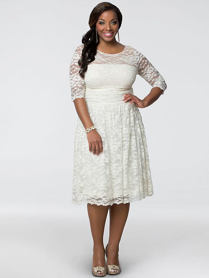 plus size dresses for a wedding