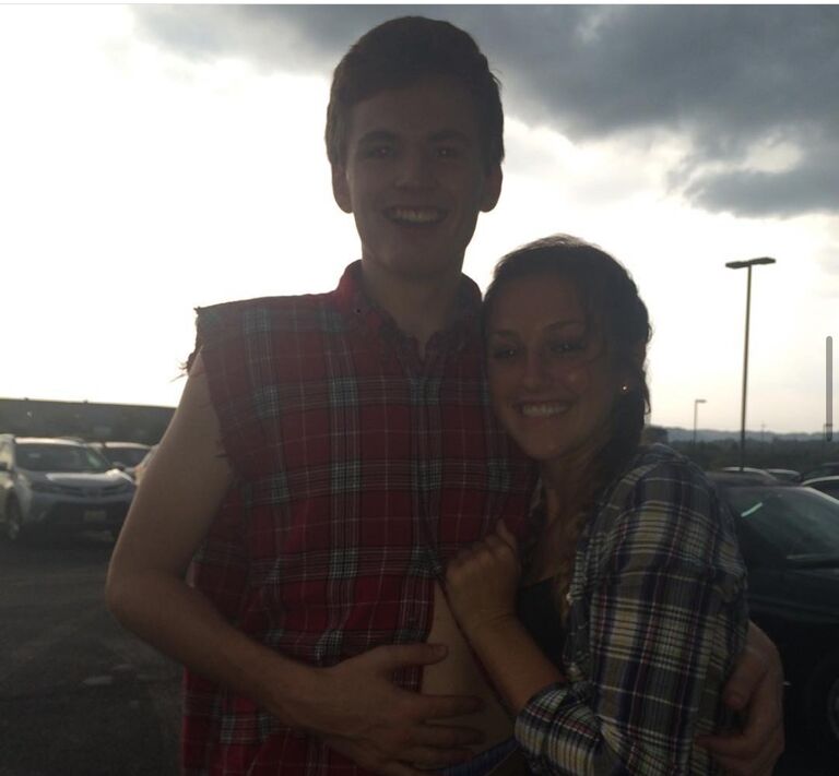 The day Luke asked Morgan to be his girlfriend! After the Oak Hills vs Harrison football game! 