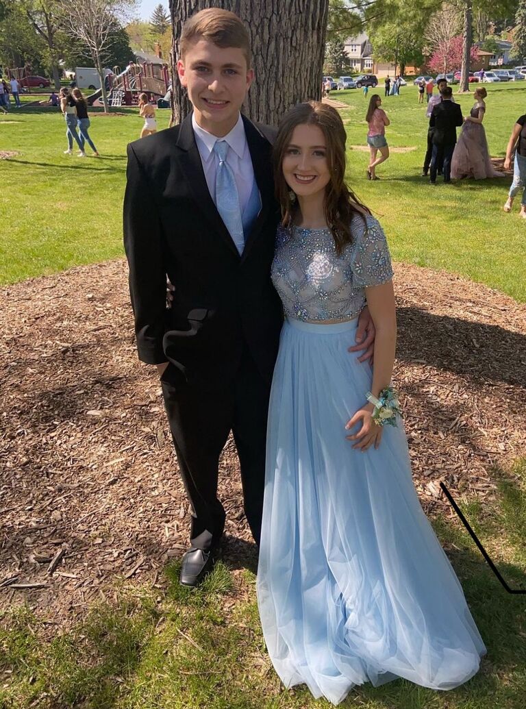 They came full circle when they went to their last highschool dance together, senior prom. They attended Cape together afterwards, Kyla won some giftcards and Cade went home empty handed. 