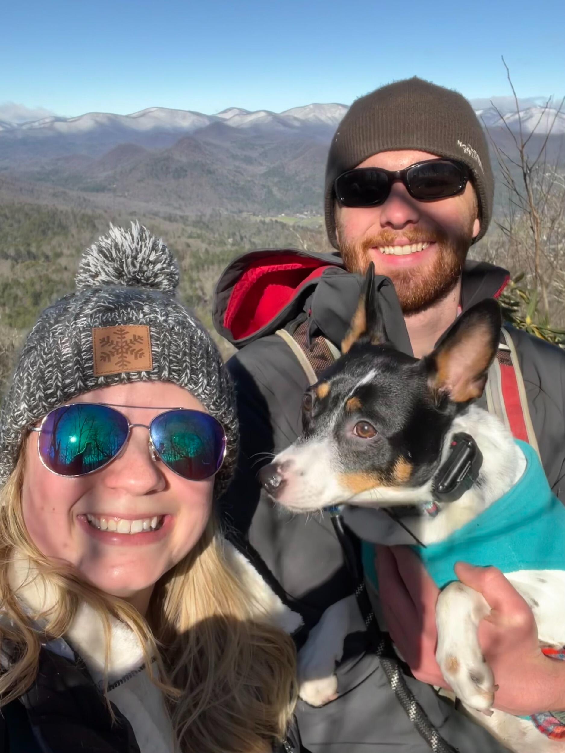 First family hike in the North Georgia Mountains. 