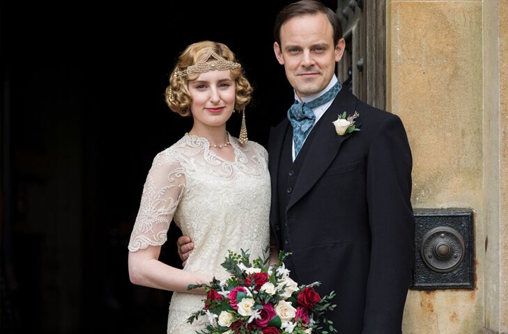 downton abbey wedding dress