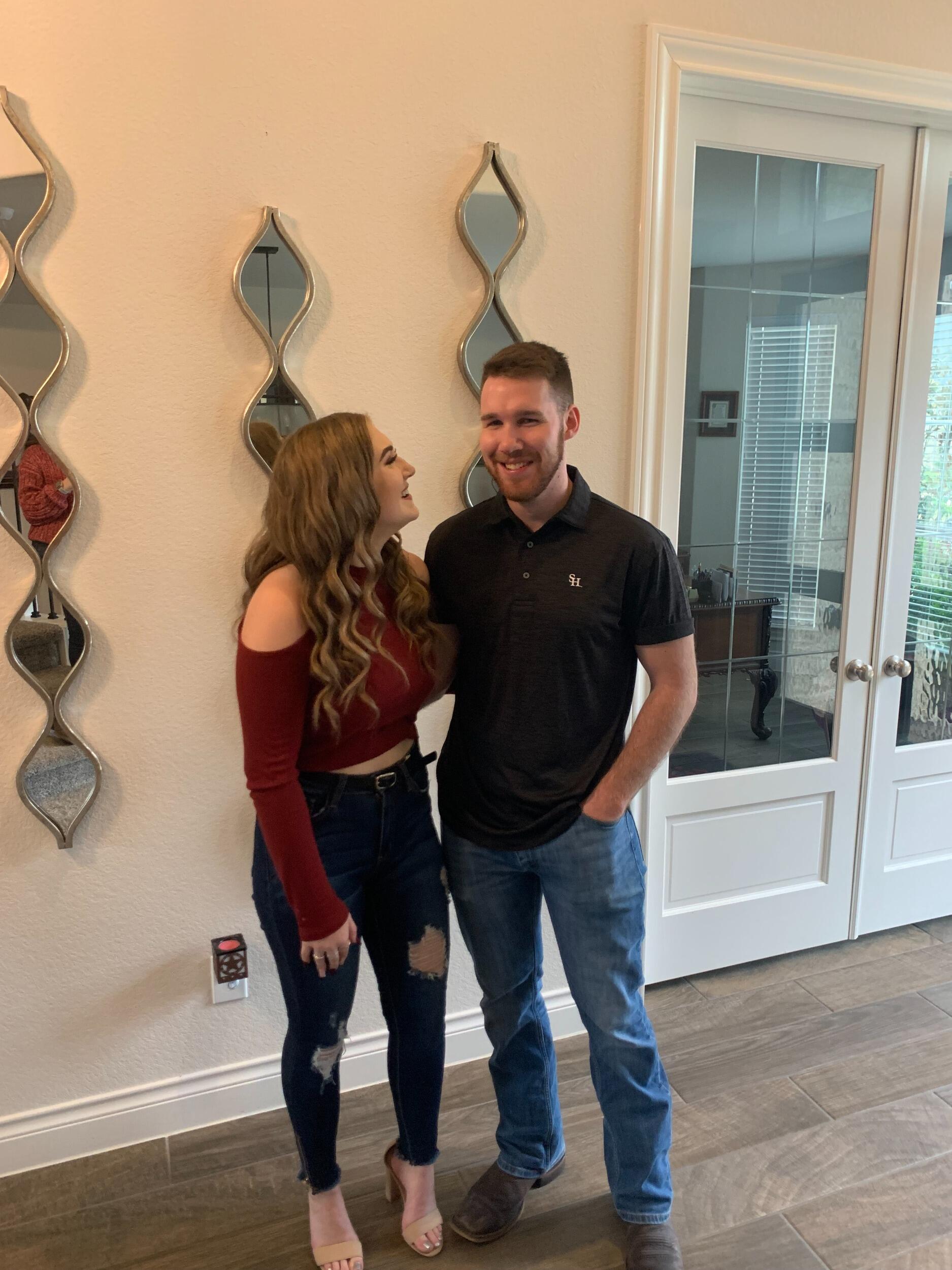 Cassidy and Dylan on Thanksgiving Day!