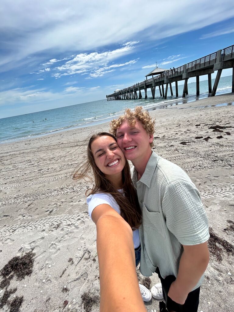 Visited Samantha's grandparents in Florida!