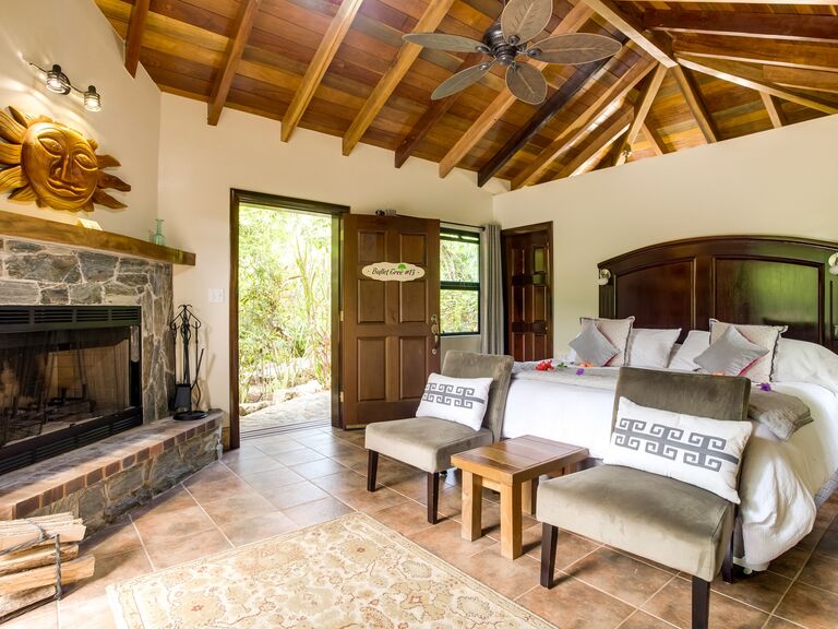 A cozy hideaway at Mystic River Resort in Belize
