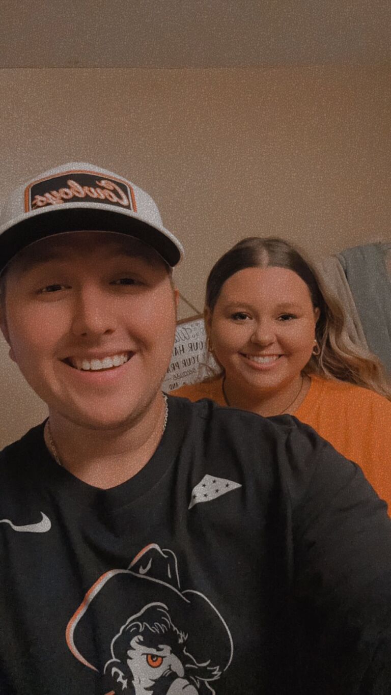 2 and a half years-OSU football game. Go Pokes!