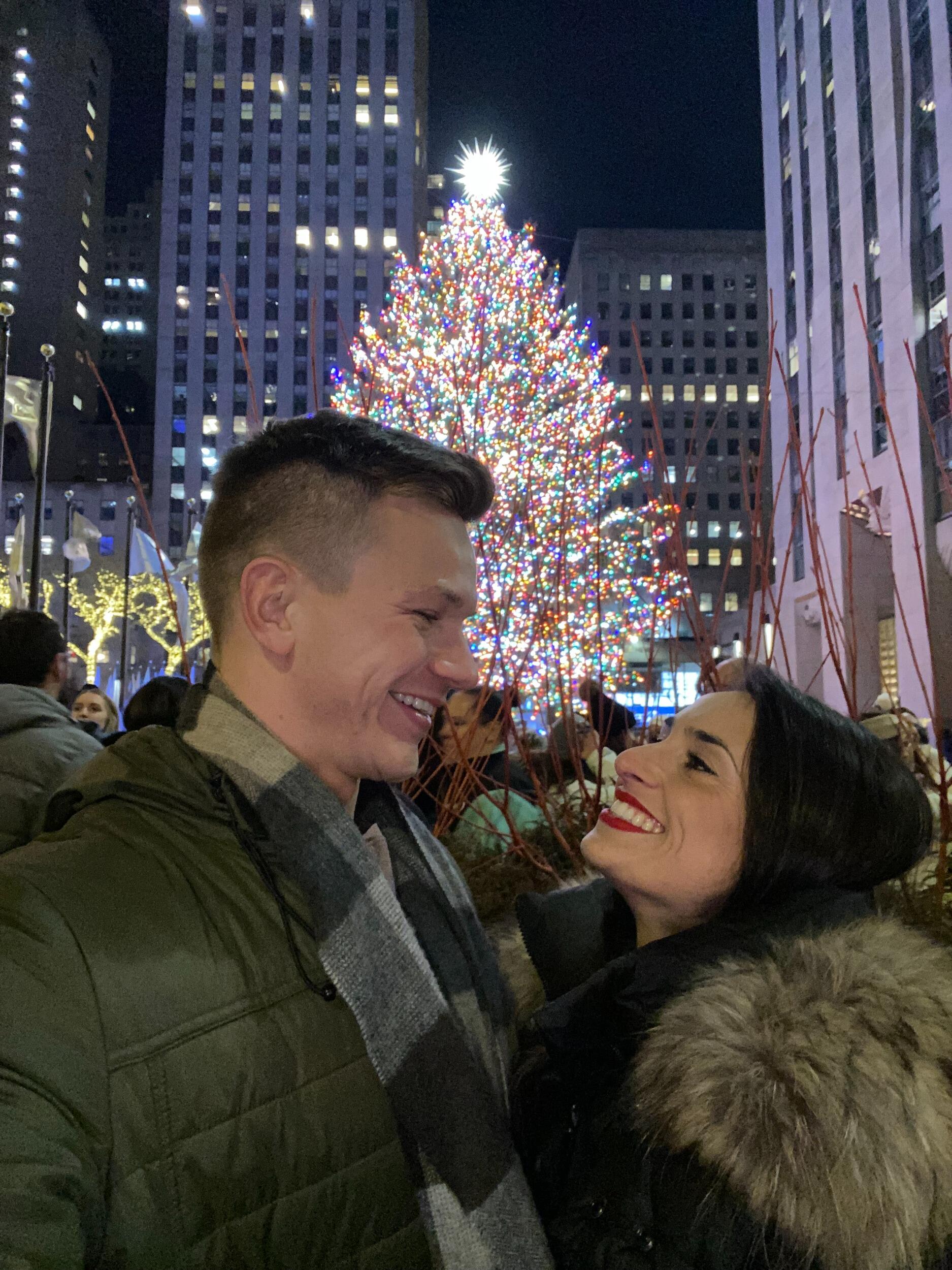 First time trying on engagement rings