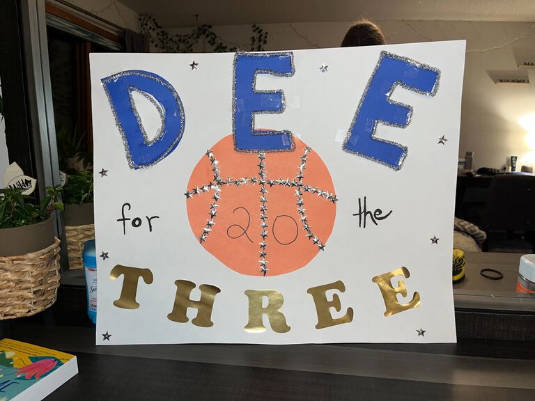 Our shared love for sports was a fun topic of conversation in the first months of being "special friends" ;)