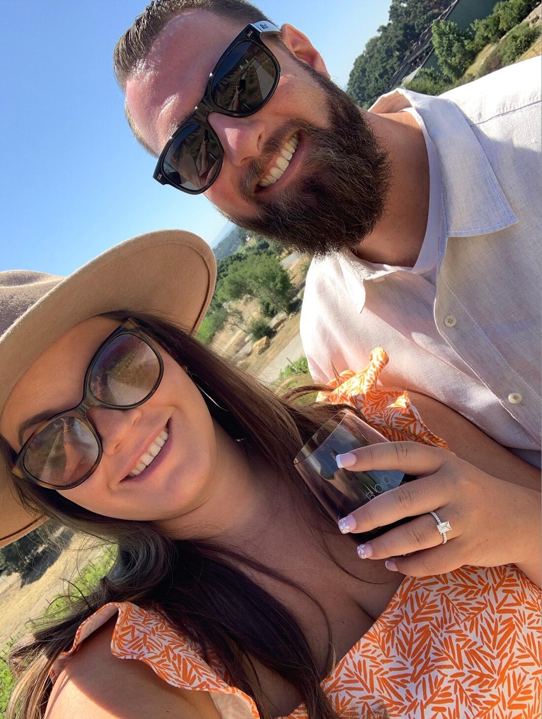 Officially an Engaged couple; Paso Robles, CA