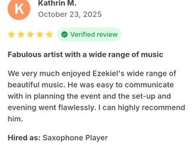Ezekiel Romo - Saxophone Player for Events - Sax - Saxophonist - San Antonio, TX - Hero Gallery 3
