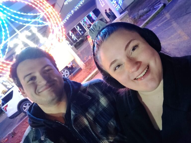 Spending time at our favorite festive place, La Salette