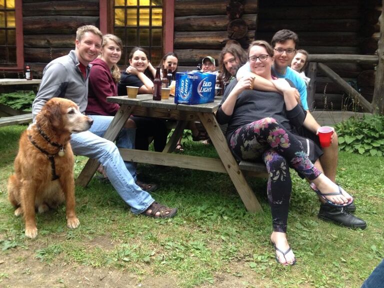 First trip together--camping