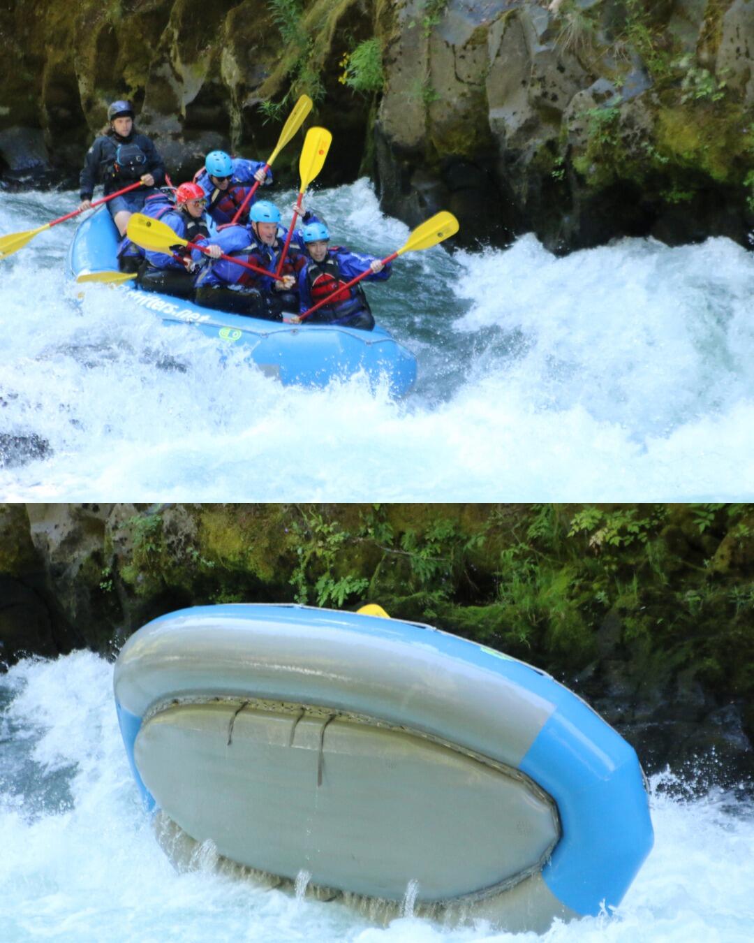 A dramatic rafting trip!