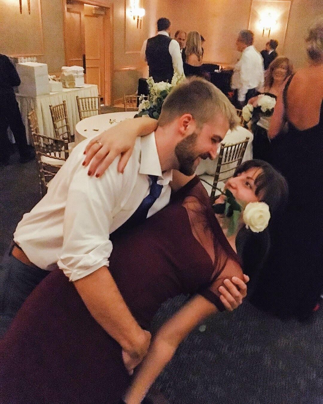 John brought Sam as his date to his sister's wedding.