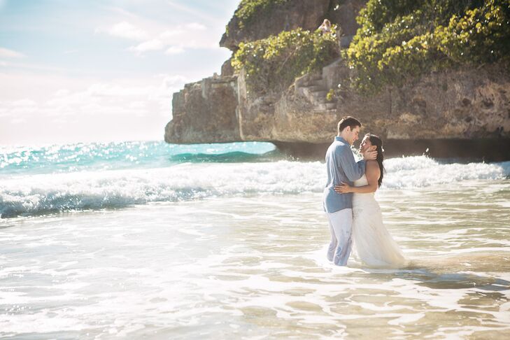 A Beach Destination Wedding At The Crane Residential Resort In